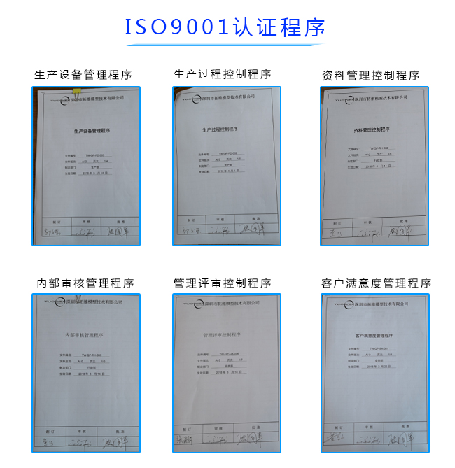 ISO9001質量管理認證